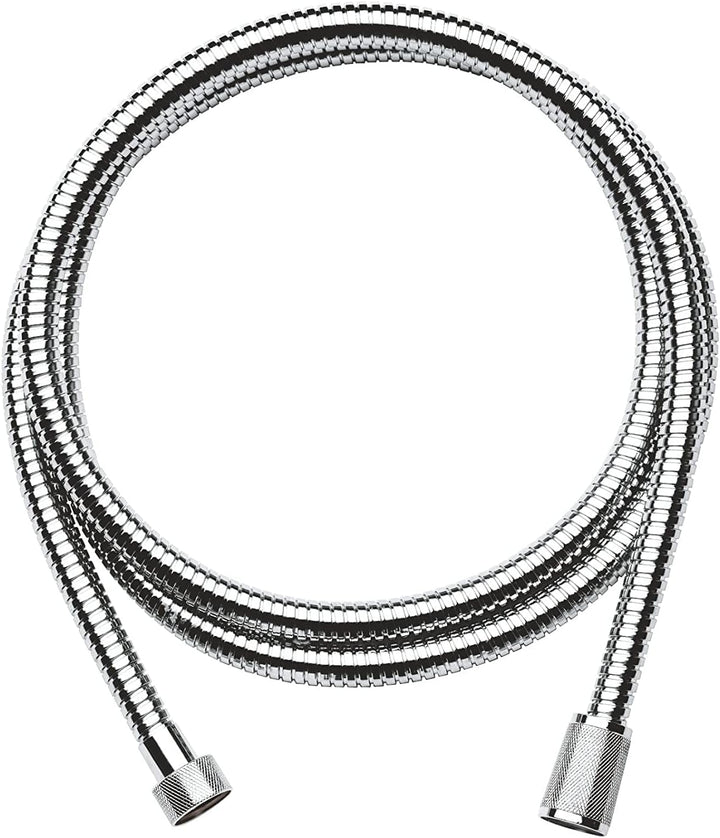 GROHE Relexaflex Metal Long-Life - Metall- Brauseschlauch (200 cm, hitzebeständig bis 75°C ,druckbes