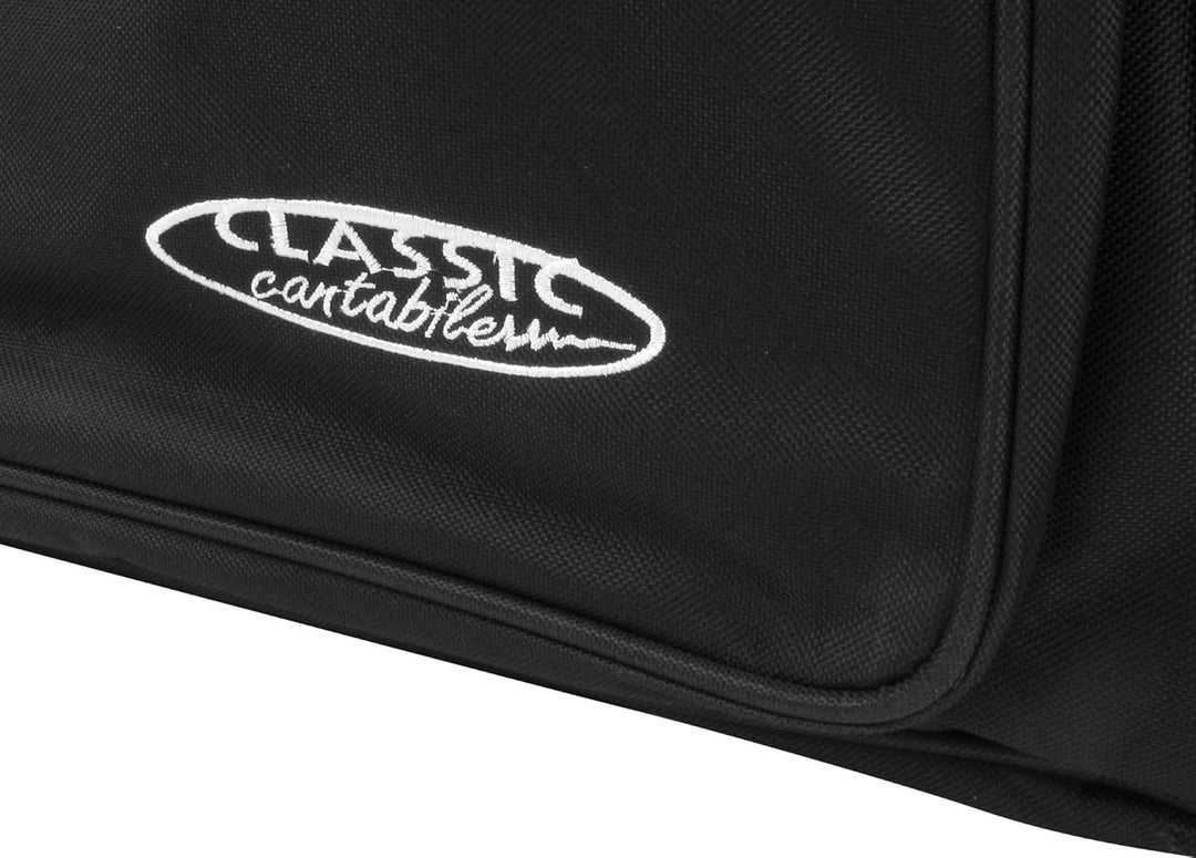 Classic Cantabile KT-D Keyboardtasche Grösse D schwarz (Innenmasse 140 x 40 x 15cm, Schaumstoffpolst