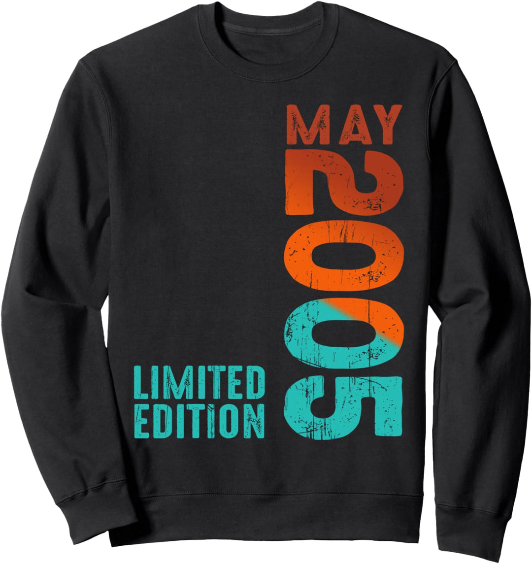 Mai 2005 Jahr 2005 Retro 2005 Vintage 2005 Seit 2005 Sweatshirt