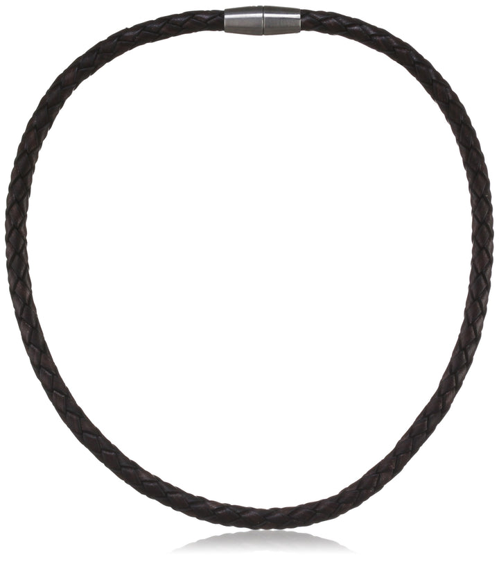 Boccia Damen-Collier Leder Braun 0843-0245