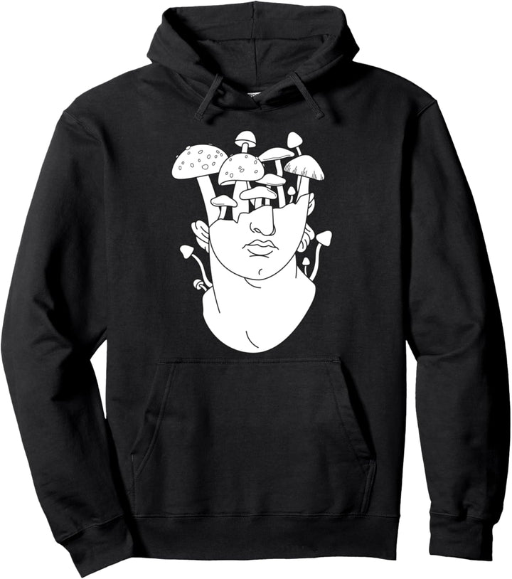 Goblincore Aesthetics Design für einen Pilzsammler Pullover Hoodie