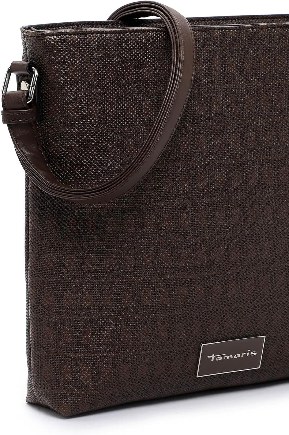 Tamaris Umhängetasche Jody 31984 Damen Handtaschen Ornament Einheitsgrösse Brown, Einheitsgrö&#