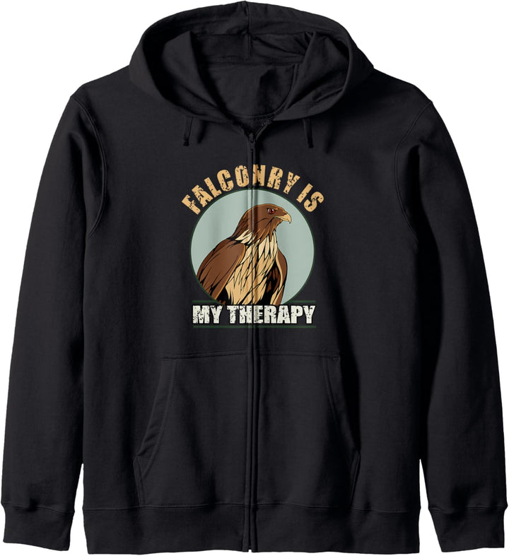 Falcon And Hawk Falconry Kapuzenjacke