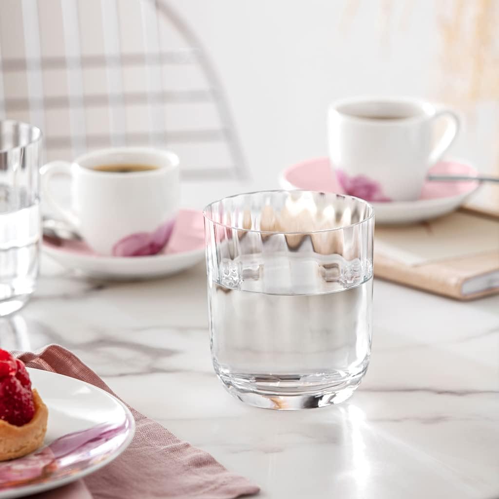 Villeroy & Boch - Rose Garden Wasserglas, Set 4tlg., 250ml, Kristallglas, 11-3725-8140, Transparent