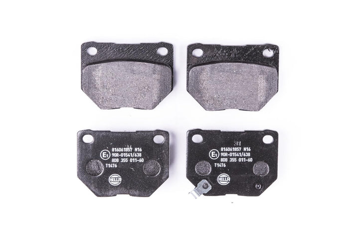 HELLA PAGID 8DB 355 011-601 Bremsbelagsatz - T1476 - Dicke/Stärke: 15.8mm - Bremssystem: Akebono - m
