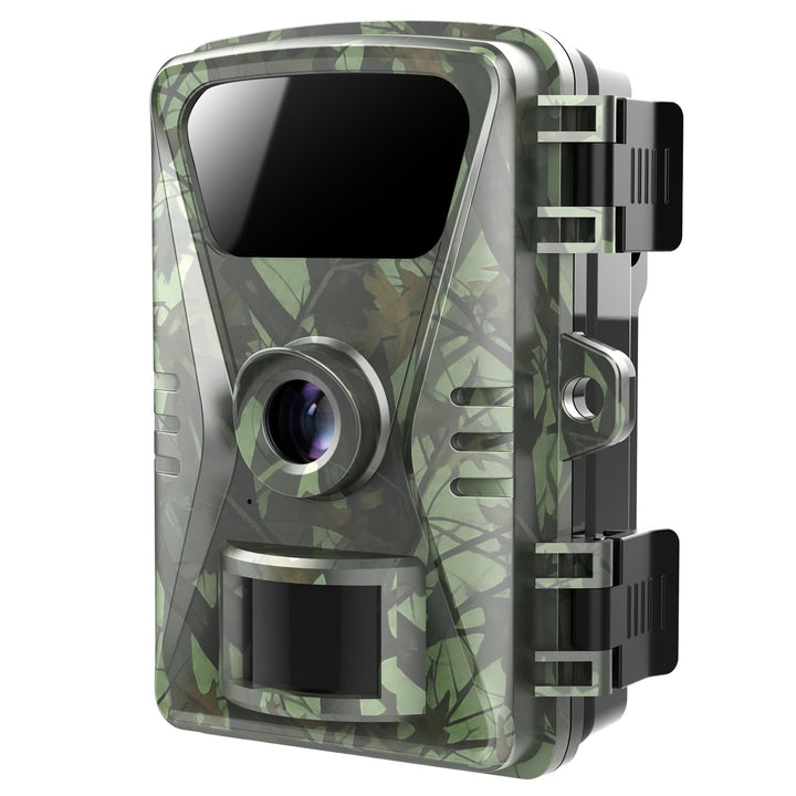 Wildkamera 60MP, 0,1 s Auslösegeschwindigkeit, 120° Weitwinkel, Wildtierkamera mit 850 nm IR LEDs, W