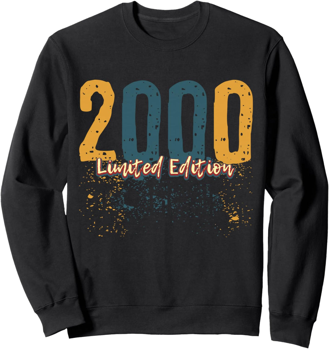 24. Geburtstag Mann Frau 24 Jahre 2000 Deko Lustig Geschenk Sweatshirt