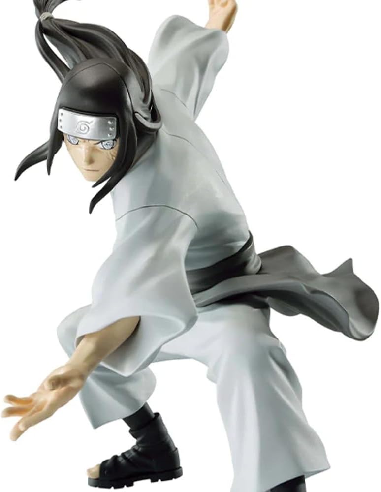 Banpresto Figur Statue Hyuuga Neji Naruto Shippuden - Vibration Stars BP19438 - Höhe 15cm - Mehrfarb