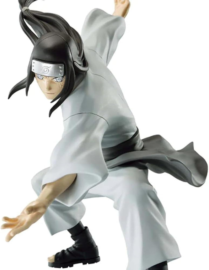 Banpresto Figur Statue Hyuuga Neji Naruto Shippuden - Vibration Stars BP19438 - Höhe 15cm - Mehrfarb