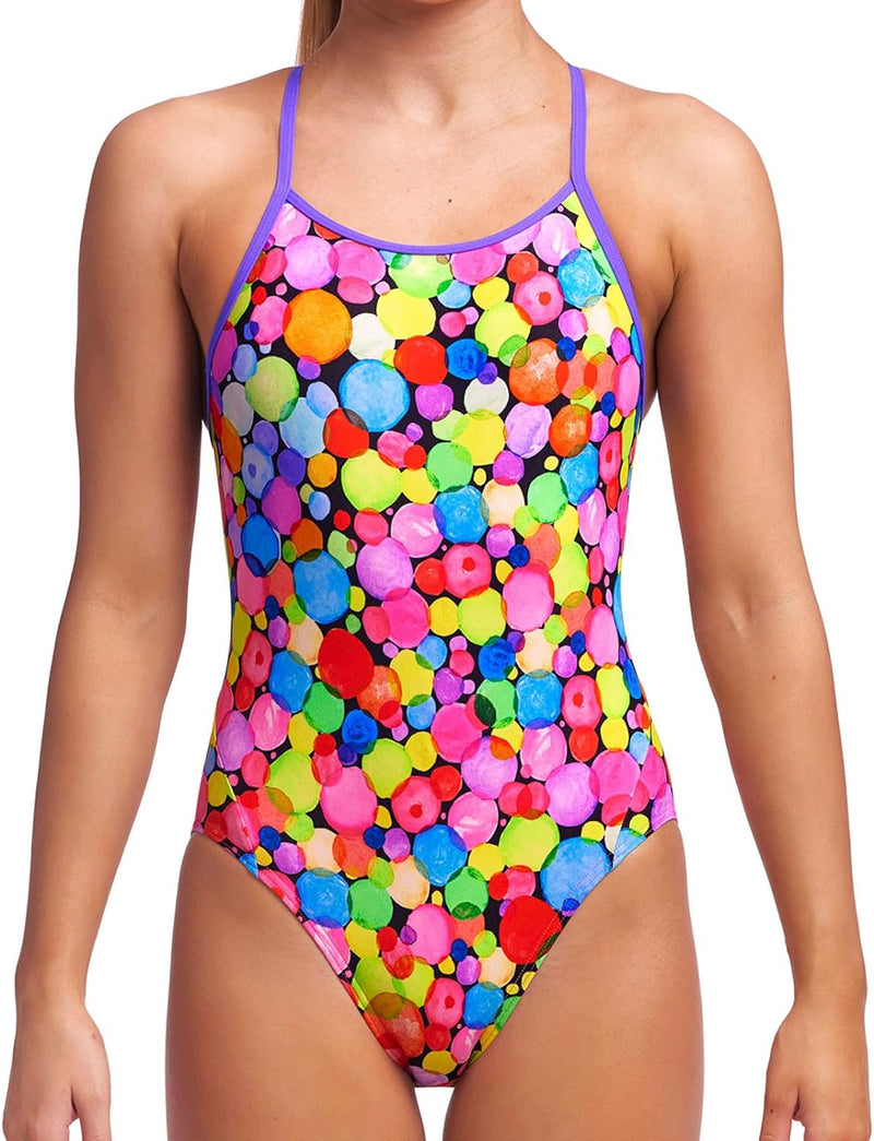 Funkita Badeanzug Mädchen Bubble Tea 176 Bunt