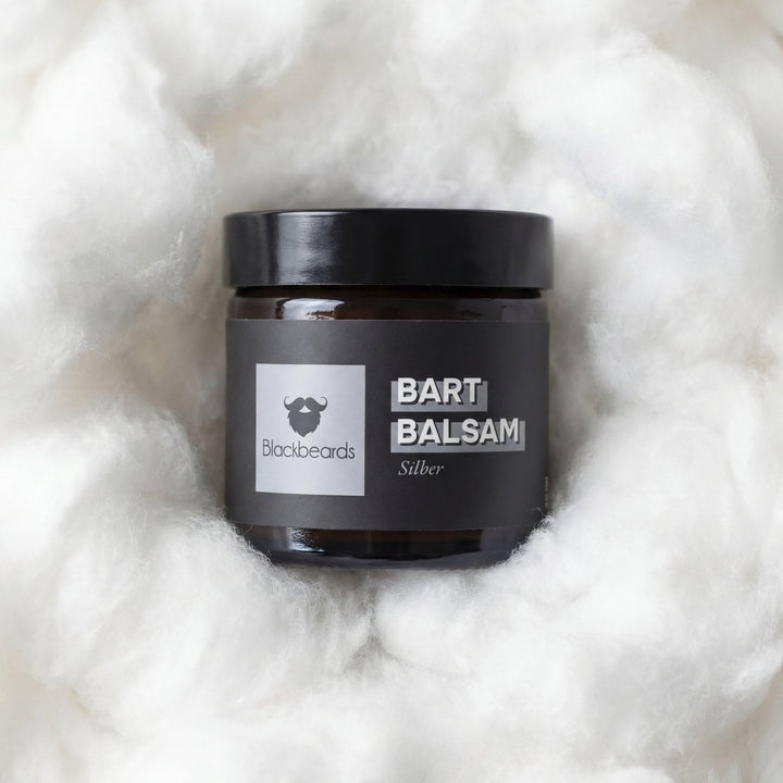 Blackbeards Bartbalsam Silber – ohne Duft – Duftneutral & Parfümfrei – Bartpflege für empfindliche H