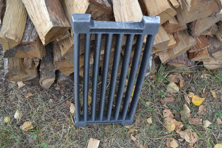 SEZAM 40 x 20 cm Gussrost Ofenrost Ascherost Gussrost verschiedene Durchmesser, Kaminrost passend Ka