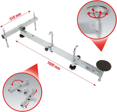 KS Tools 160.0090 Universal Motor-Stütztraverse