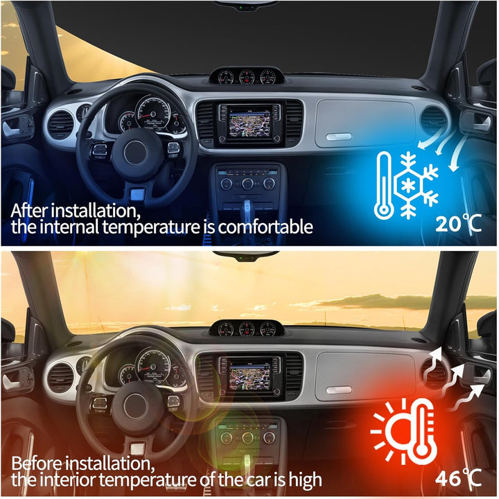 wasserdichte Autoabdeckung für Dacia Sandero Stepway 2007–2025, 6 Schichten, Outdoor, Allwetter, Vol