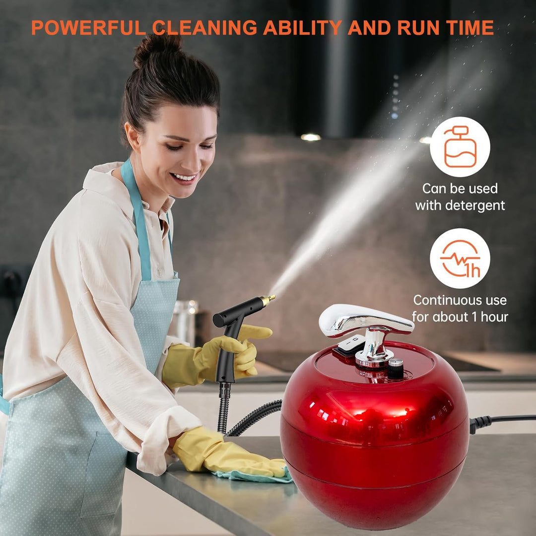 OUTIGO Dampfreiniger Tragbarer, Hochtemperatur Reinigungsmaschine für Küche, 2000w, Eliminates Greas