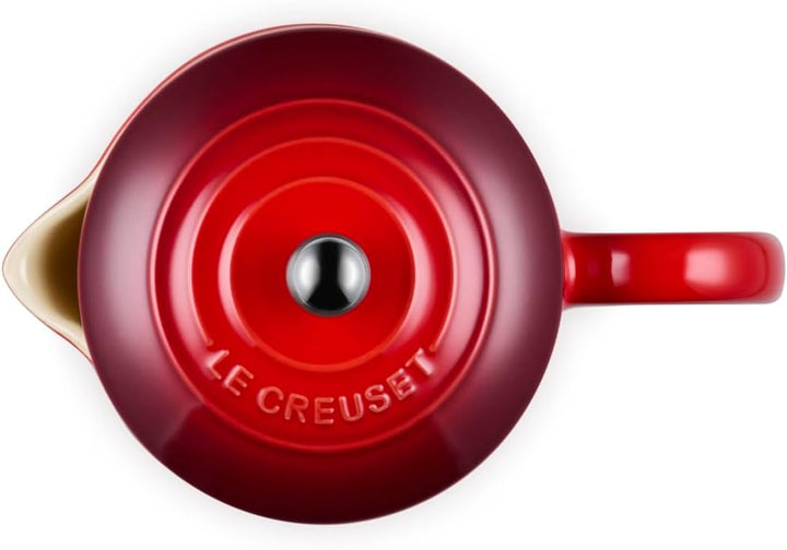 Le Creuset Kaffee-Bereiter/French Press mit Edelstahl-Presseinsatz, 800 ml, Steinzeug,