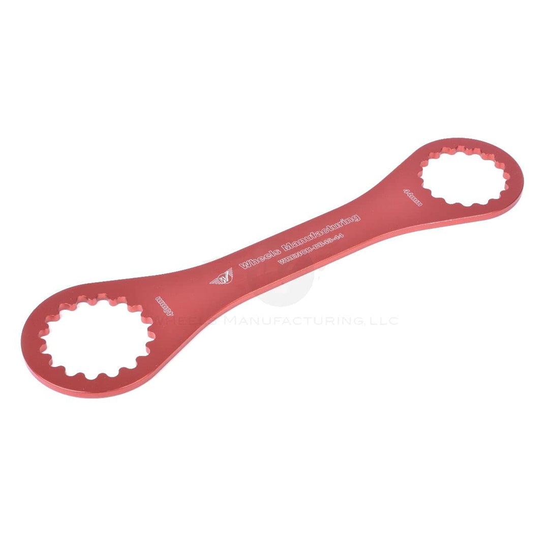 Wheels Mfg Double Ended Bottom Bracket Wrench Rot/Ausflug, einfarbig (Getaway Solids) 16x48.5mm/16x4