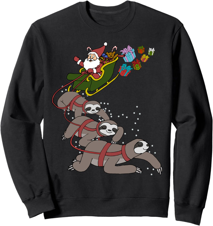 Faultier Weihnachts Sweatshirt