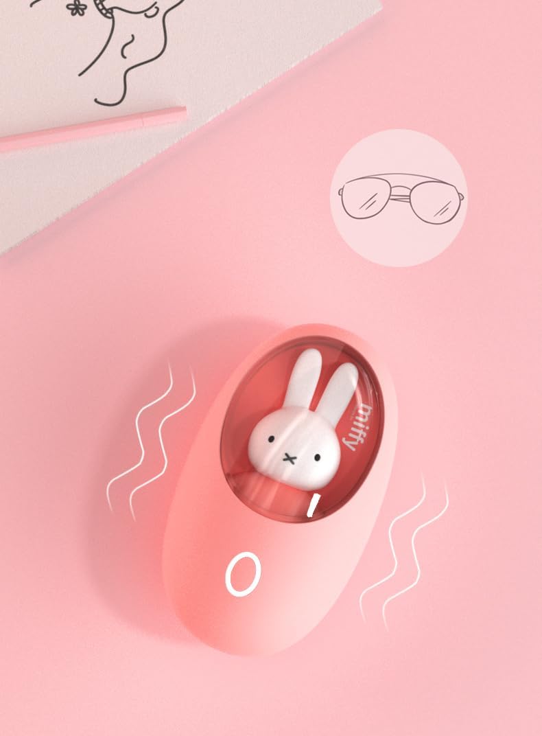 Mipow x Miffy - Portable Hand Warmer Egg for Hand and Eye,Long-Lasting Warmth & Stylish for Outdoor
