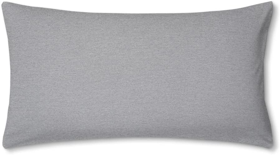 ESTELLA Bettwäsche Takoma | Grau | 135x200 + 80x80 cm | bügelfreie Interlock-Jersey-Qualität | pfleg