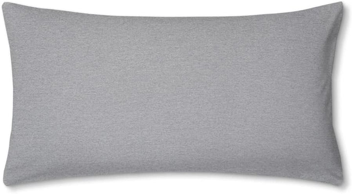 ESTELLA Bettwäsche Takoma | Grau | 135x200 + 80x80 cm | bügelfreie Interlock-Jersey-Qualität | pfleg