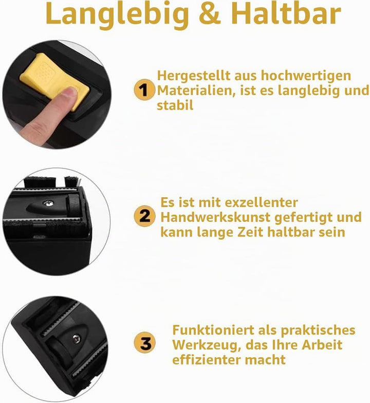 Bodendüse kompatibel mit Kärcher WD3 WD4 WD5 WD6 – 35mm Staubsauger Bodendüse Ersatz, Trockensaugdüs