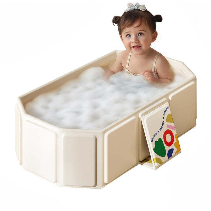 Faltbare Kinderbadewanne – Multifunktionale Badewanne für Dusche, platzsparend und tragbar, ideal fü