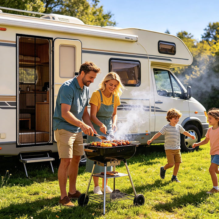Moskitonetz Magnetisch für VW T5 T6 Schiebetür, Magnetisch Fliegengitter Auto Insektennetz Sonnensch