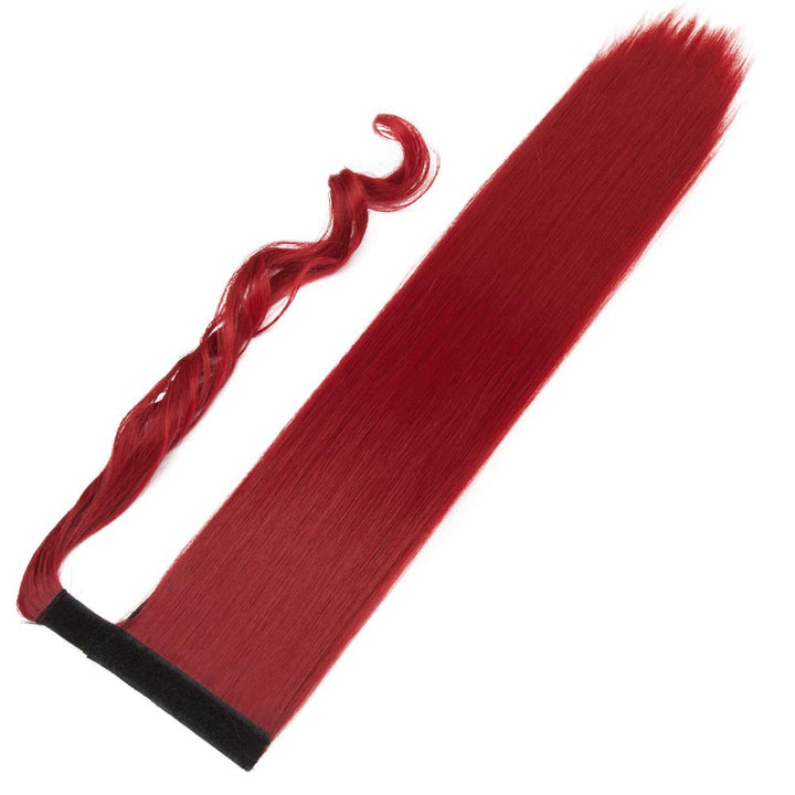 SEGO Ponytail Clip in Pferdeschwanz Extension Haarteil Haarverlängerung Zopf Hair Piece Glatt wie Ec