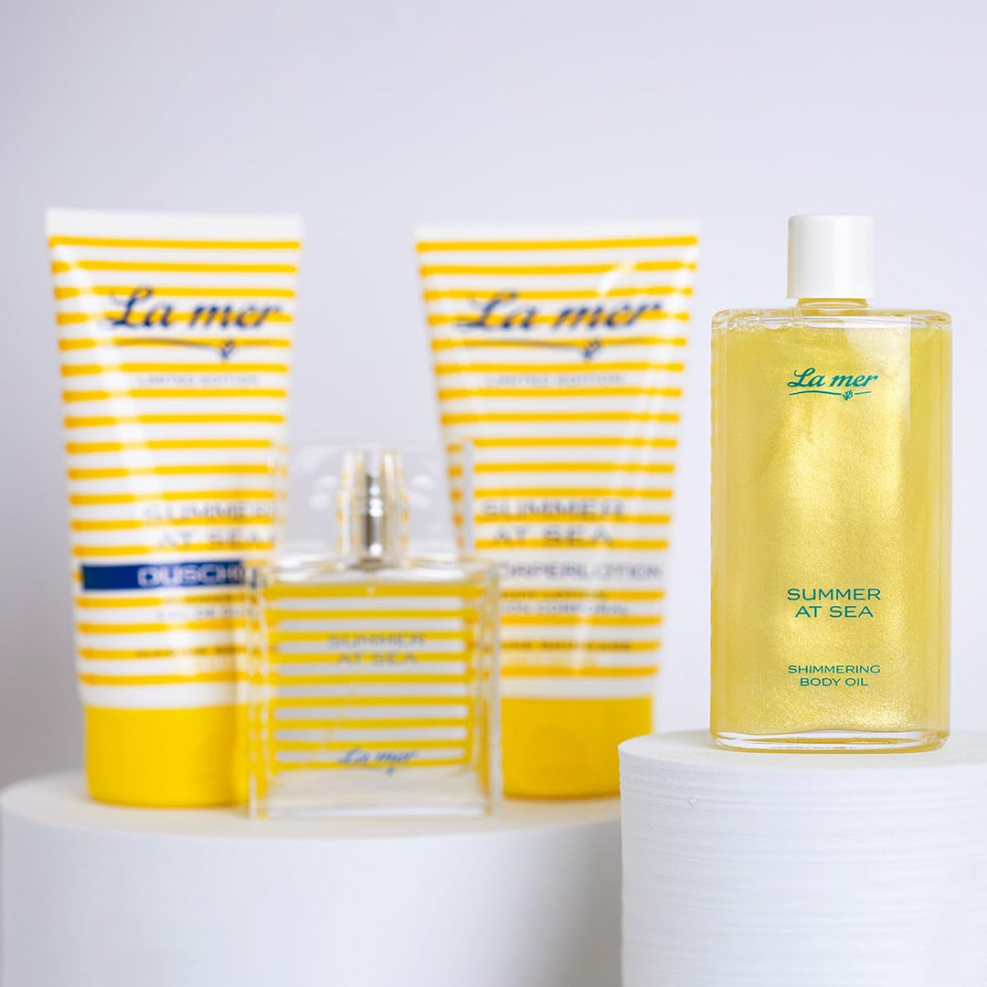La mer Summer at Sea Glitzeröl - Feuchtigkeitsspendendes Körperöl für den Sommer mit funkelnden Akze
