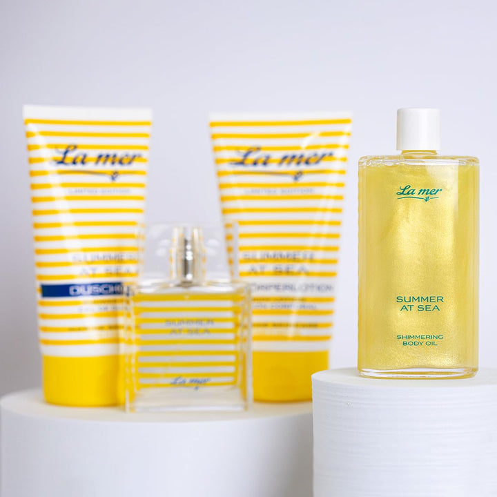 La mer Summer at Sea Glitzeröl - Feuchtigkeitsspendendes Körperöl für den Sommer mit funkelnden Akze