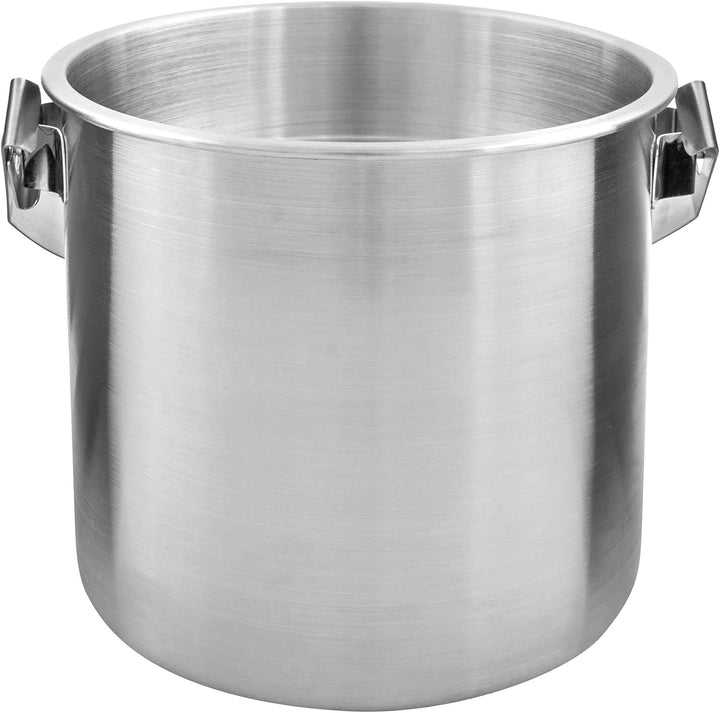 Tatonka Pot Set BC 1.4 L - Hoher Outdoor-Kochtopf aus Edelstahl mit einsetzbarer Schale, Bügel zum A