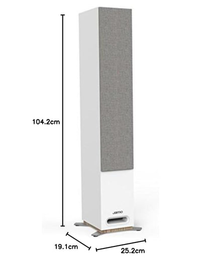 JAMO S 809 240 W White Loudspeaker – Loudspeakers (Wired, 240 W, 37 – 26000 Hz, 8 Ohm, White)