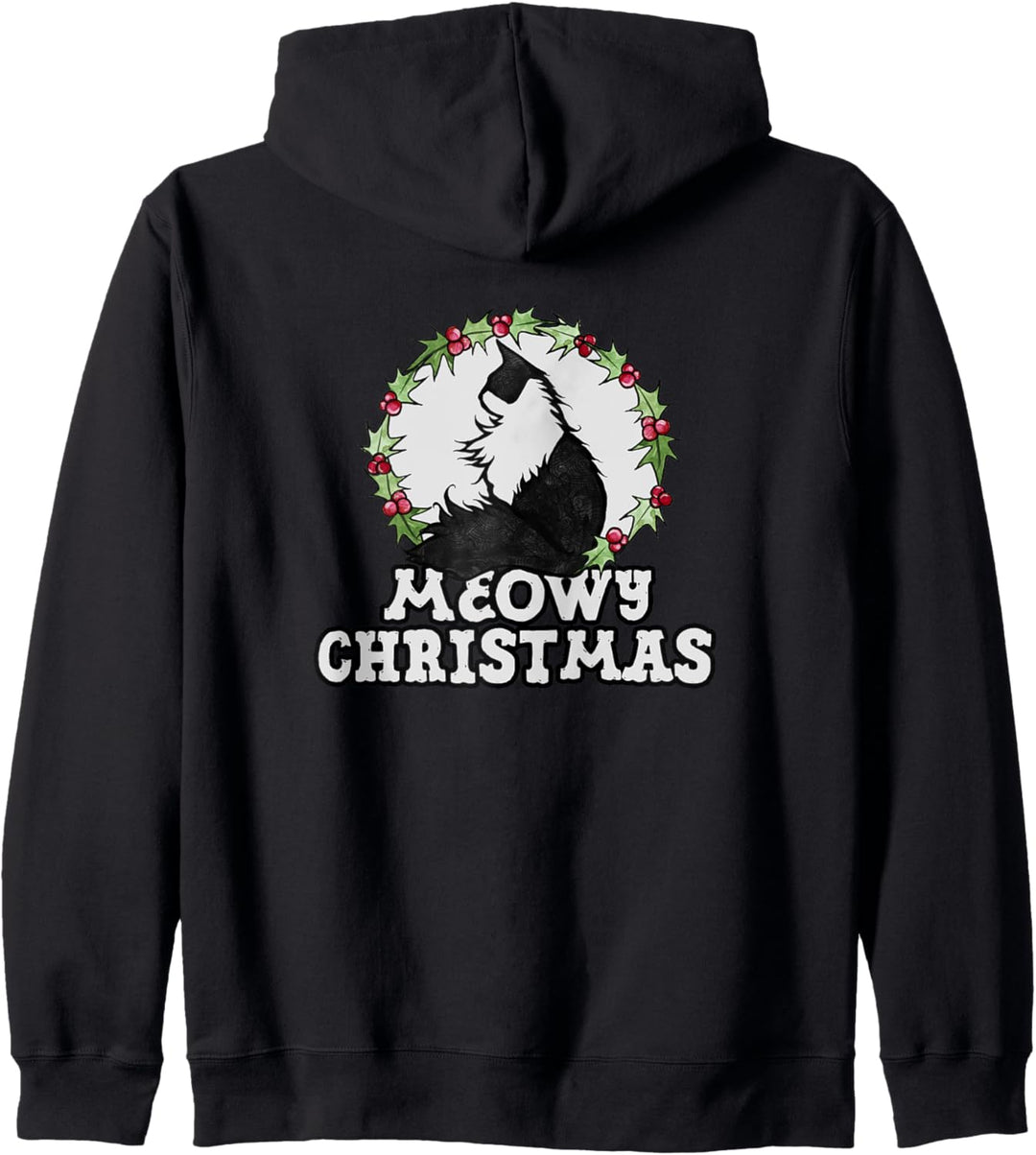 I Love Christmas Tuxedo Cat Christmas Kapuzenjacke