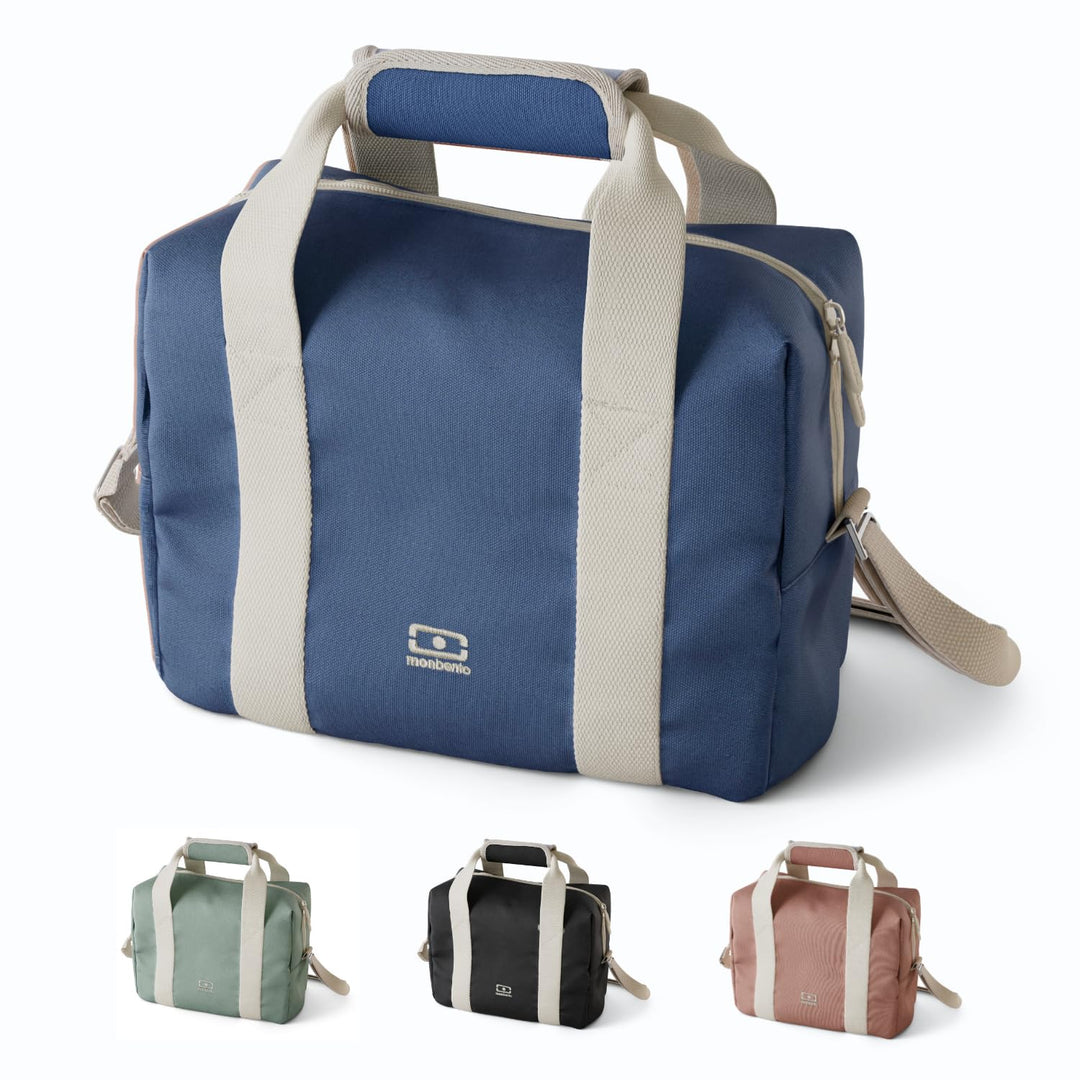 Monbento Kühltasche 12L - Grosse Lunchtasche für 2 Personen - Blau