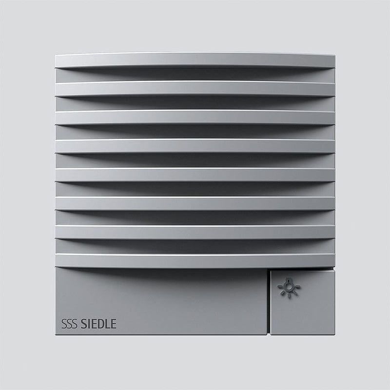 Siedle 4831384 Türlautsprechermodul 6 und N-Technik, TLM 611-02 SM, Silber-metallic
