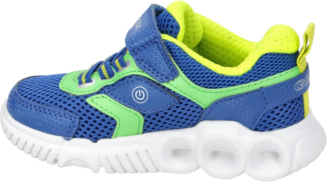 Geox Herren J Flexyper Boy ASneakers 35 EU Royal Lime, 35 EU Royal Lime