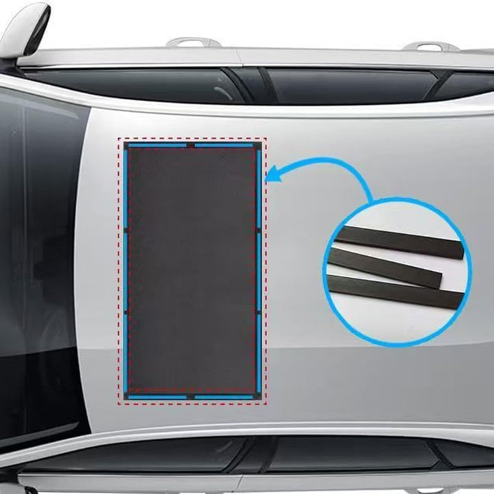 Autodachabdeckung, Auto -Schiebedach Deckung - Magnetische Abdeckung Sonnenschild Schiebedach Fenste