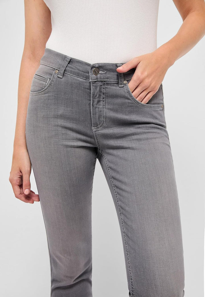 ANGELS Damen Jeans Hose Cici Stretchdenim Darkblue 36W / 30L Denim, 36W / 30L Denim