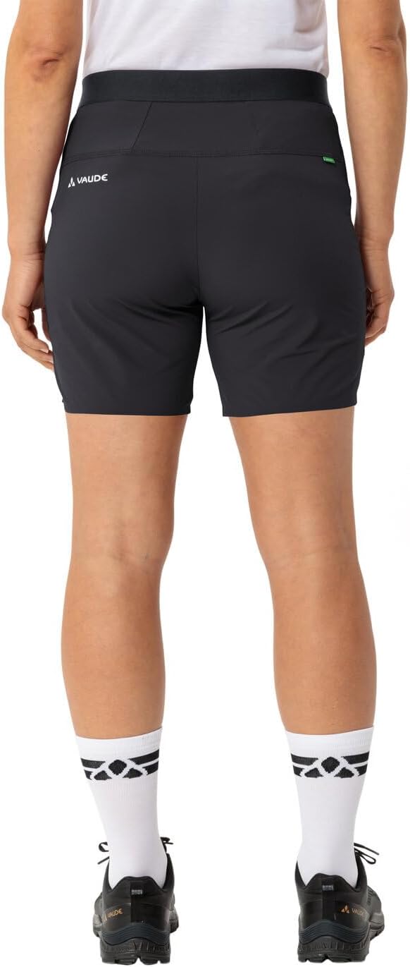VAUDE Women's Scopi LW Shorts II, leichte Shorts, Passform: Slim fit 34 Slim Black/Black, 34 Slim Bl