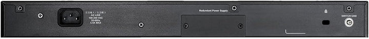 D-Link DGS-1510-52XMP/E, 52-Port Layer 2/3 Smart Managed PoE Gigabit Stack Switch (48 x 10/100/1000