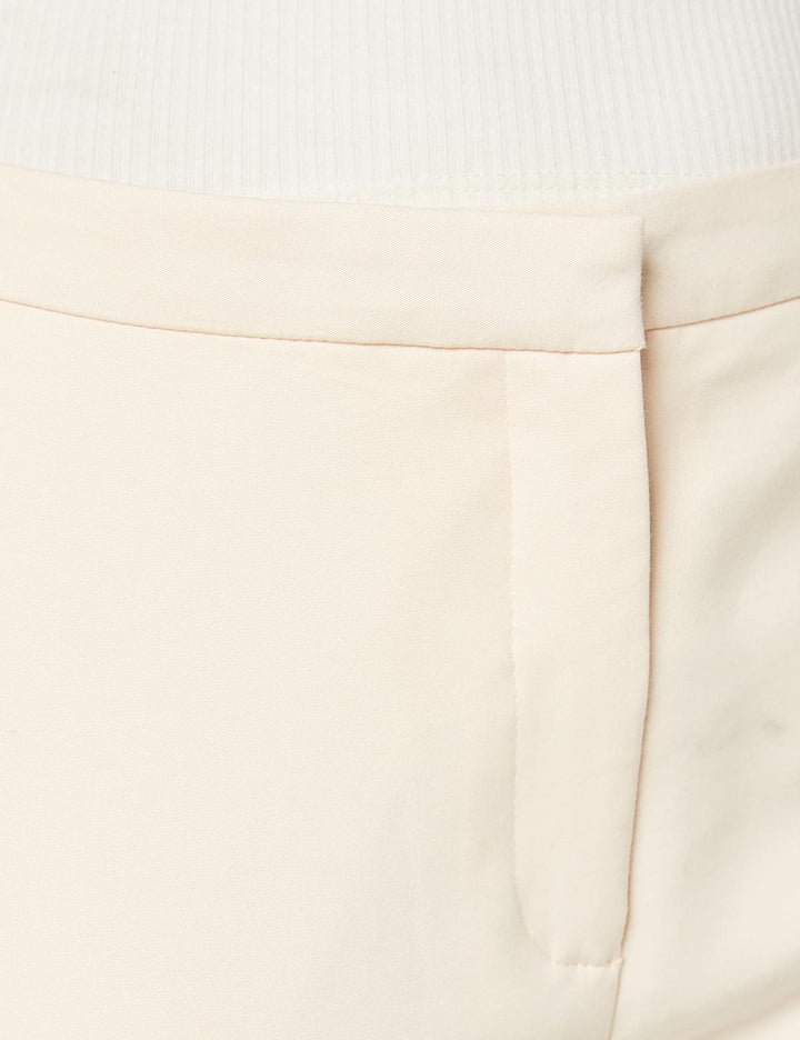 SELECTED FEMME Damen SFMUSE Cropped MW Pant -Sand Dollar Hose, per Pack Beige (Sand Dollar Sand Doll