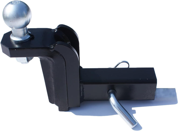 XIMPLIO AHK-Einschub US-Adapter für US-Fahrzeuge Vierkantrohraufnahme (Receiver) 2 Zoll - 51x51mm (H