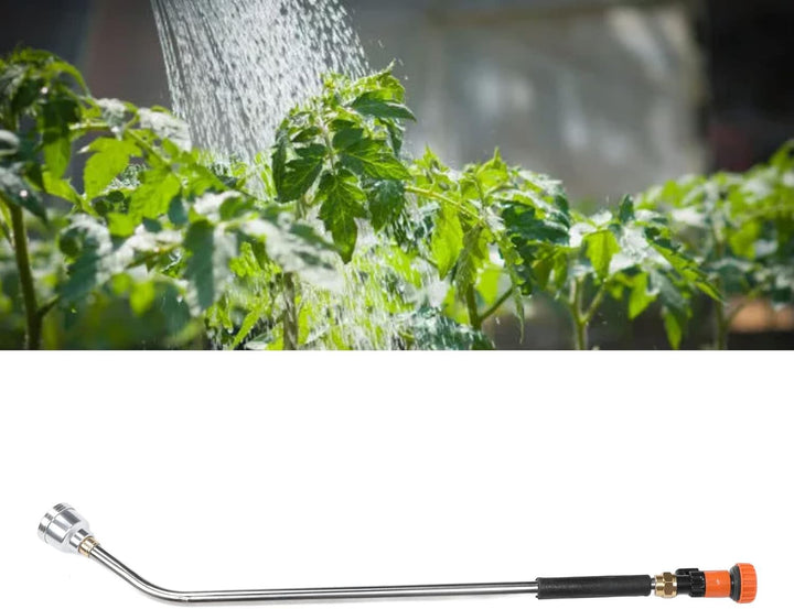 Qcwwy Bewässerungssprühstab, Ergonomischer, Müheloser Druckschalter, Gartenschlauch-Bewässerungsstab