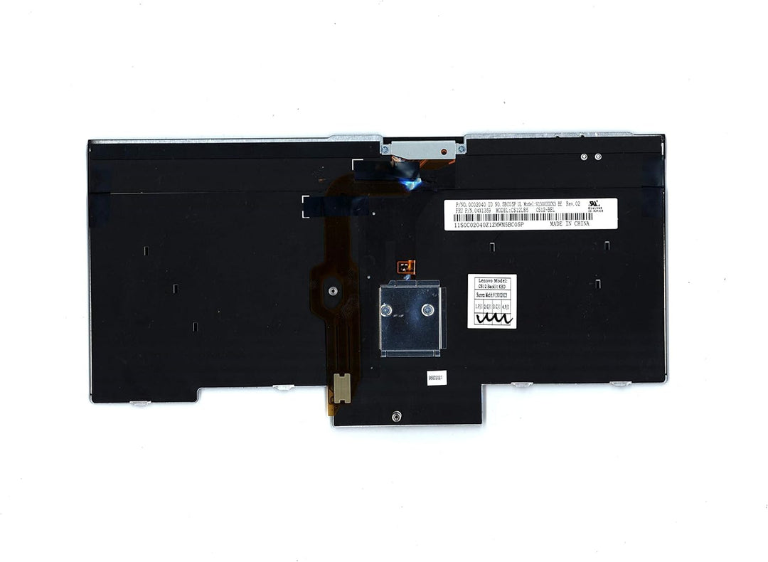 TellusRem ersatztastatur Belgier Nicht Hintergrundbeleuchtung für Lenovo Thinkpad T430 T430i T430s T
