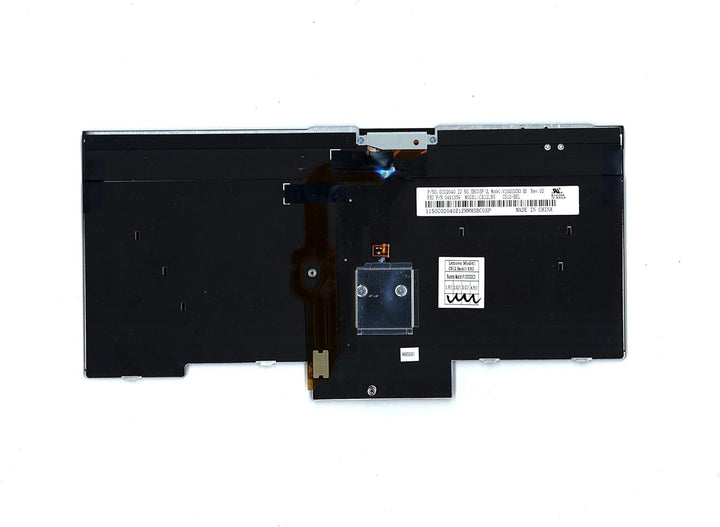 TellusRem ersatztastatur Belgier Nicht Hintergrundbeleuchtung für Lenovo Thinkpad T430 T430i T430s T