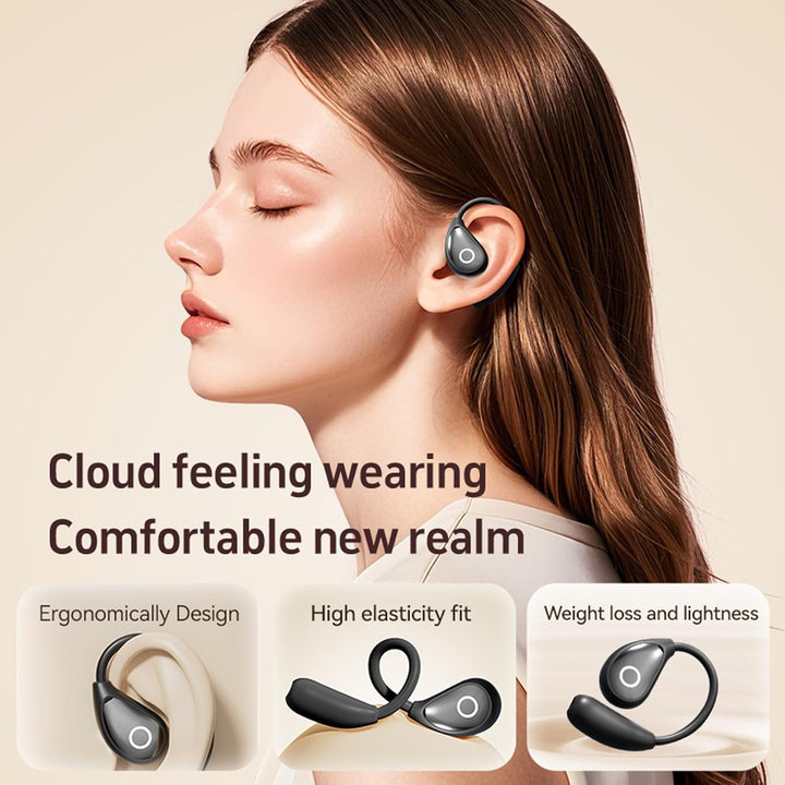 Open Ear Kopfhörer Kabellos Bluetooth Over On Ear mit Bügel Knochenschall Kopfhörer Bluetooth Sport