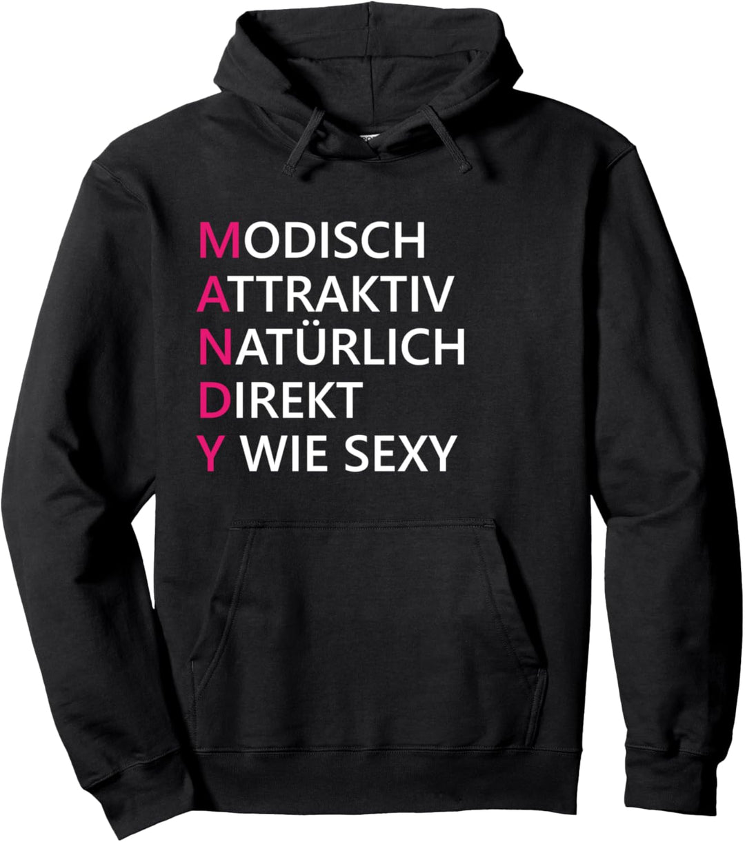 Vorname Mandy Pullover Hoodie