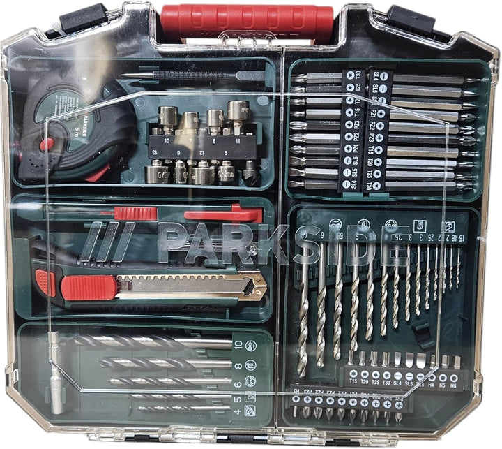 PSIDE PARKSIDE® 20V 2in1 Akku Bohrschrauber Set »PABS 20-Li G8«, mit 2 Akkus, Ladegerät, Zubehörset,