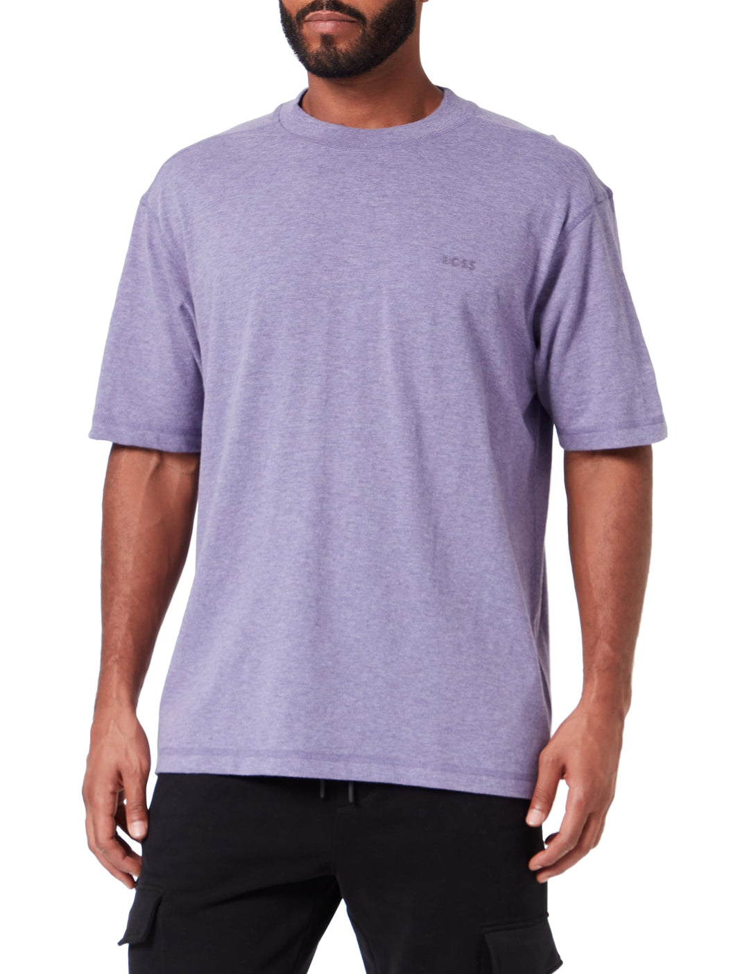 BOSS Herren Teglitchstitch M Medium Purple511, M Medium Purple511